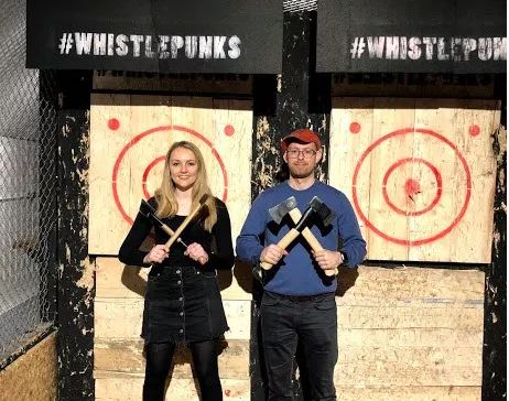 Urban Axe Throwing with Whistle Punks