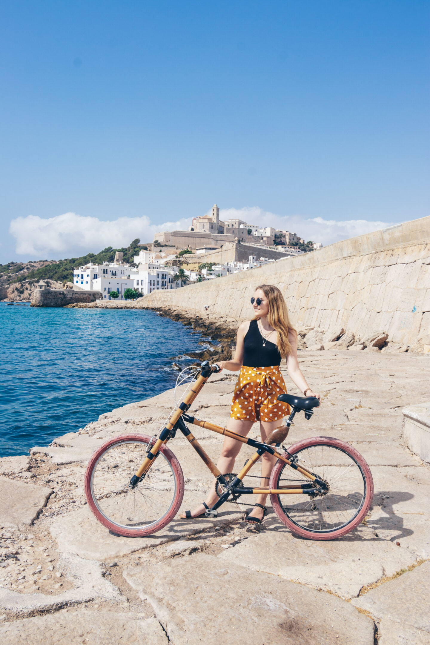 Explore the history of Ibiza by bicycle