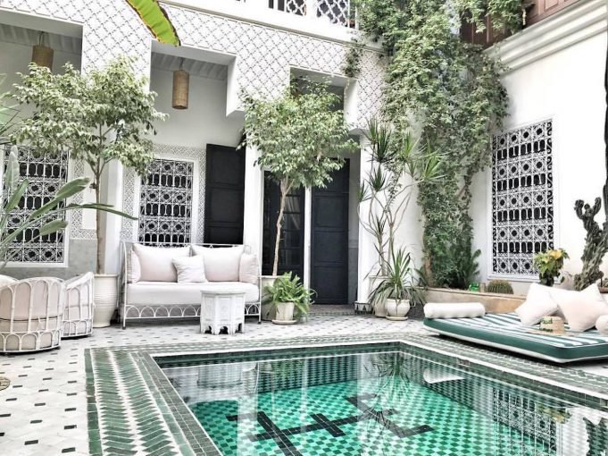 Staying at Riad Yasmine, Marrakech